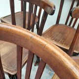Series of 6 bistro chairs Year 30