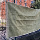 Tapis Berbère - Crème et Vert - 150 x 275 cm