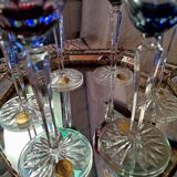 Double color crystal glasses the grand dukes