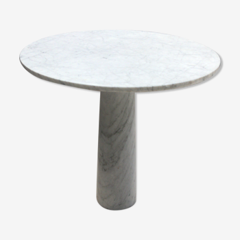 "Bottega" Carrare white marble dining table