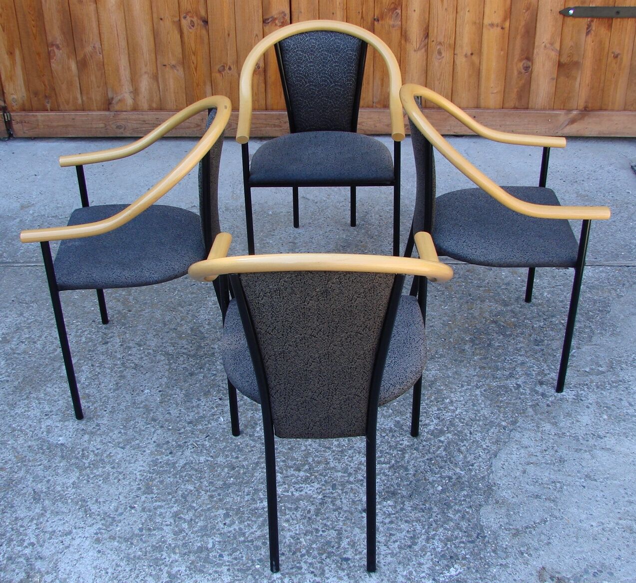 Ensemble de 4 chaises, années 1970