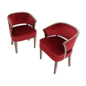paire de fauteuils en
