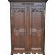 Armoire moulurée en chêne 18 eme 