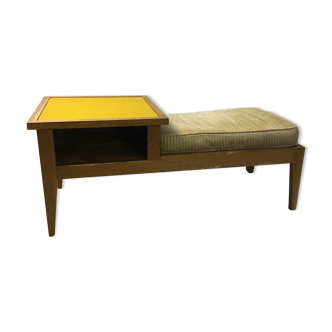 Bench and side table - 50s