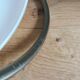 Ceiling lamp suspension brand C.V.L model Cogolin glass and brass