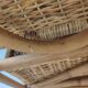 Chest of drawers 4 rattan drawers