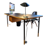 FINN JUHL NYHAVN DESK (LINOLEUM / WALNUT)