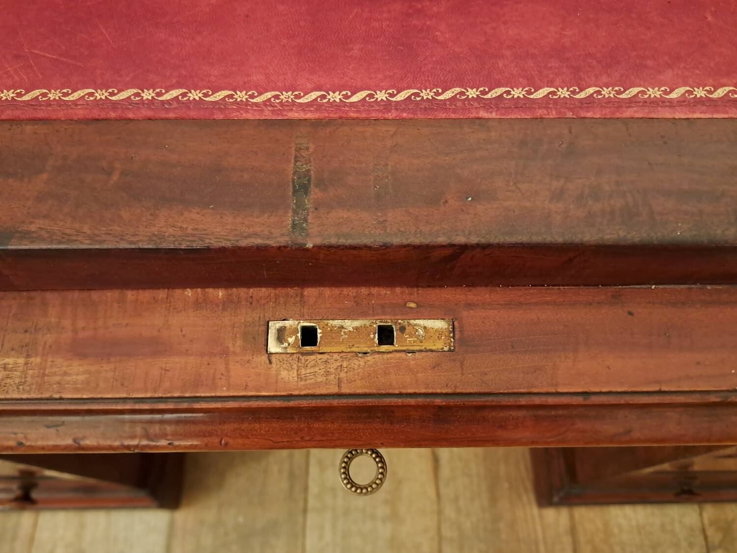 Cylinder desk stamped Holland & Sons