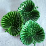 Three. Vintage leaf decoration pockets