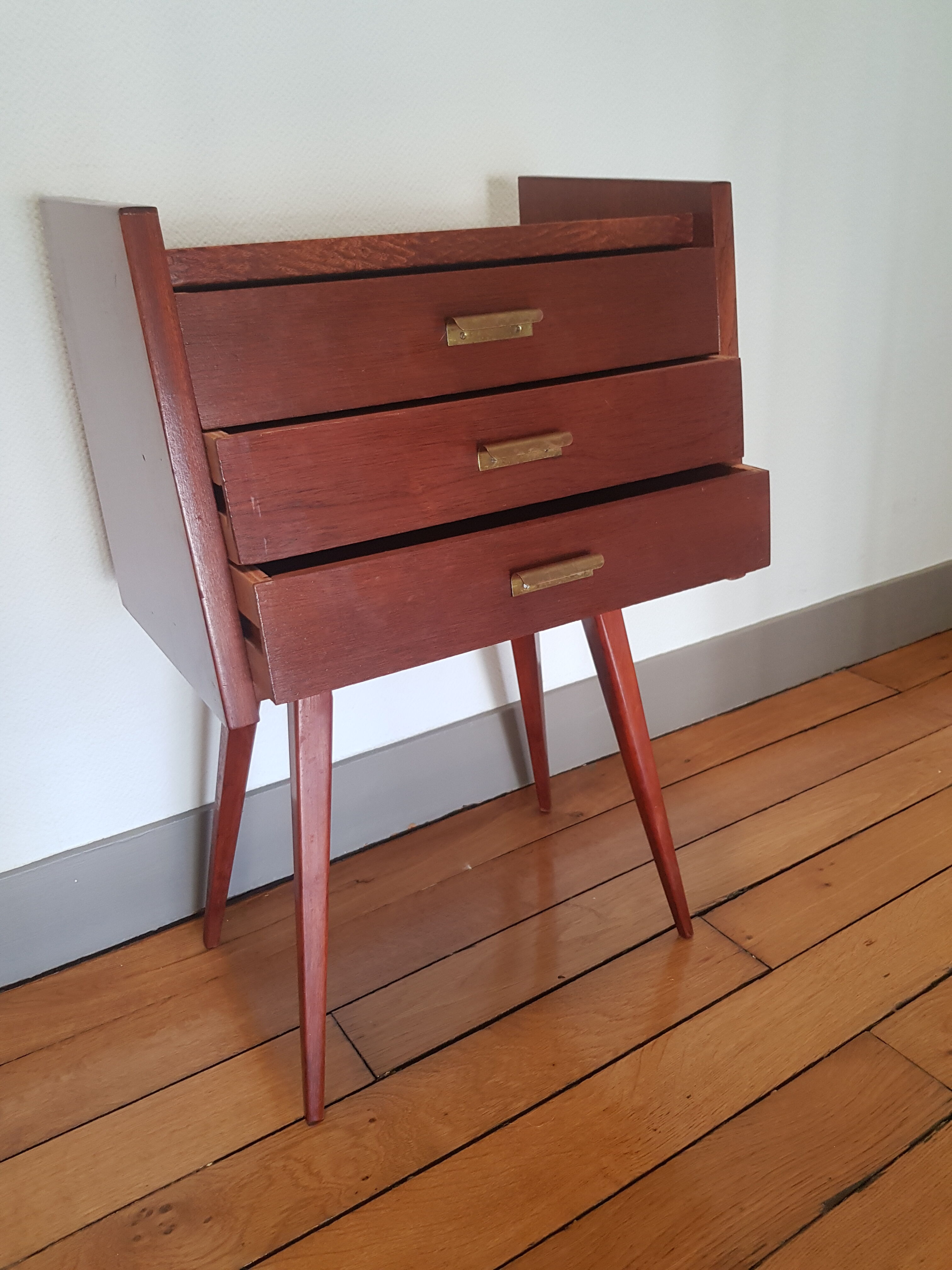 Vintage bedside table