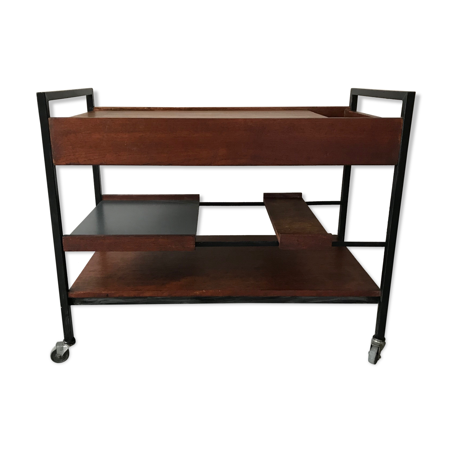 "Paris" model rolling table by Pierre Guariche for Meurop 1960