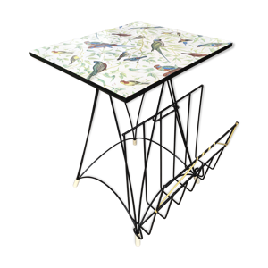 table porte-revue vintage