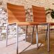 Pair of vintage Kuadra chairs / Pedrali - Italian design