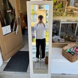Grey patinated mirror