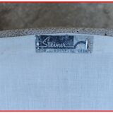 Set of 6 chairs Steiner Bow wood vintage 1950