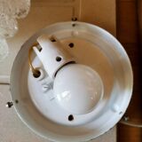 Textured glass ceiling lamp