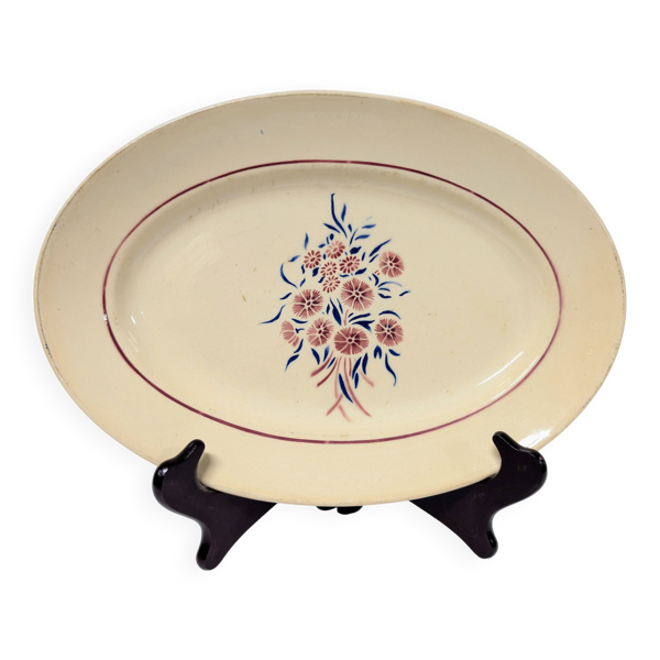 Plat ovale Badonviller - Modèle Francine