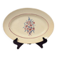 Badonviller oval platter - Francine pattern