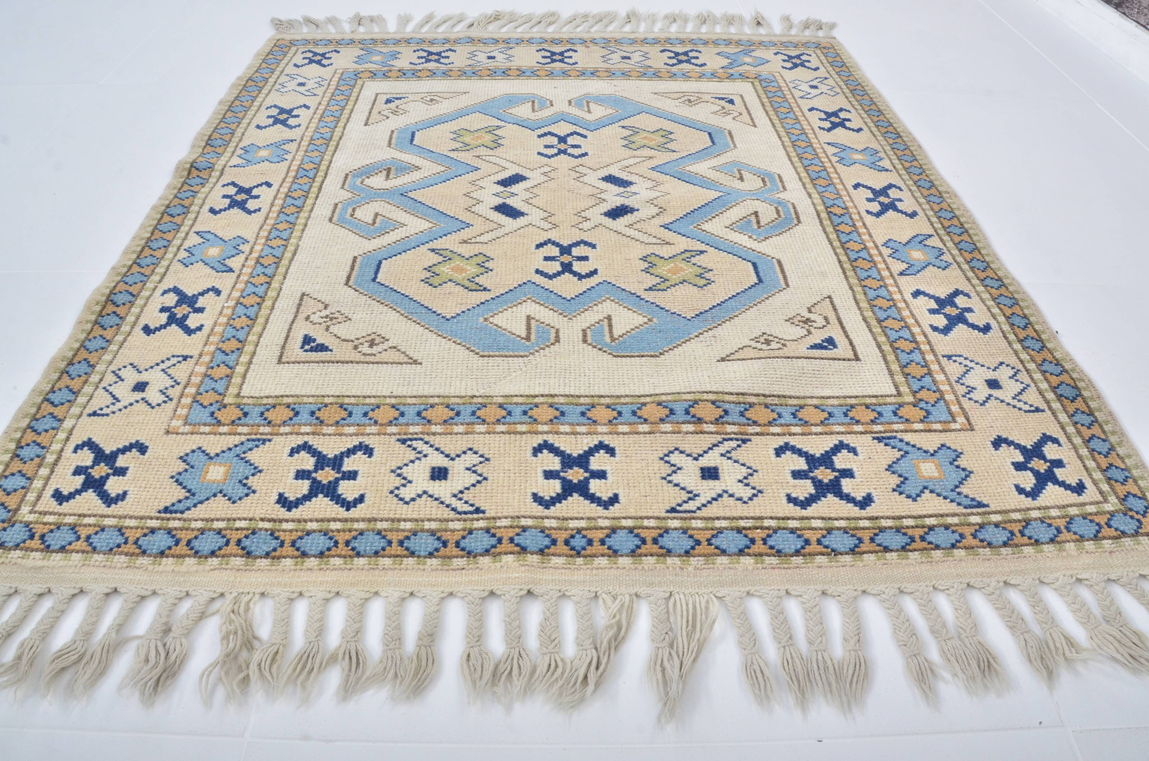 Oushak Anatolian Wool Rug