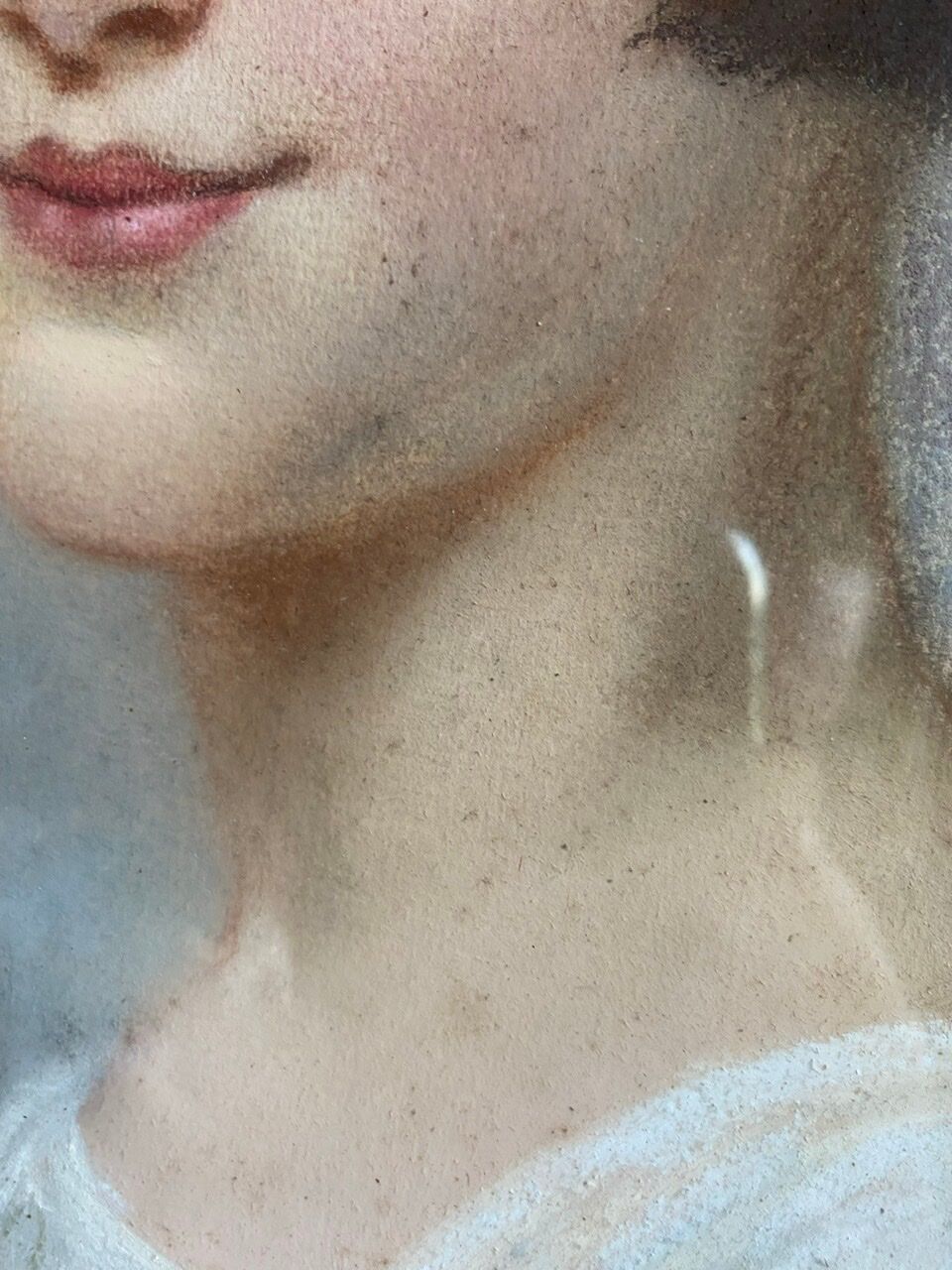 Portrait of a young girl, signed, 20th century