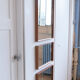Triptych of modernist mirrors - 125x47cm