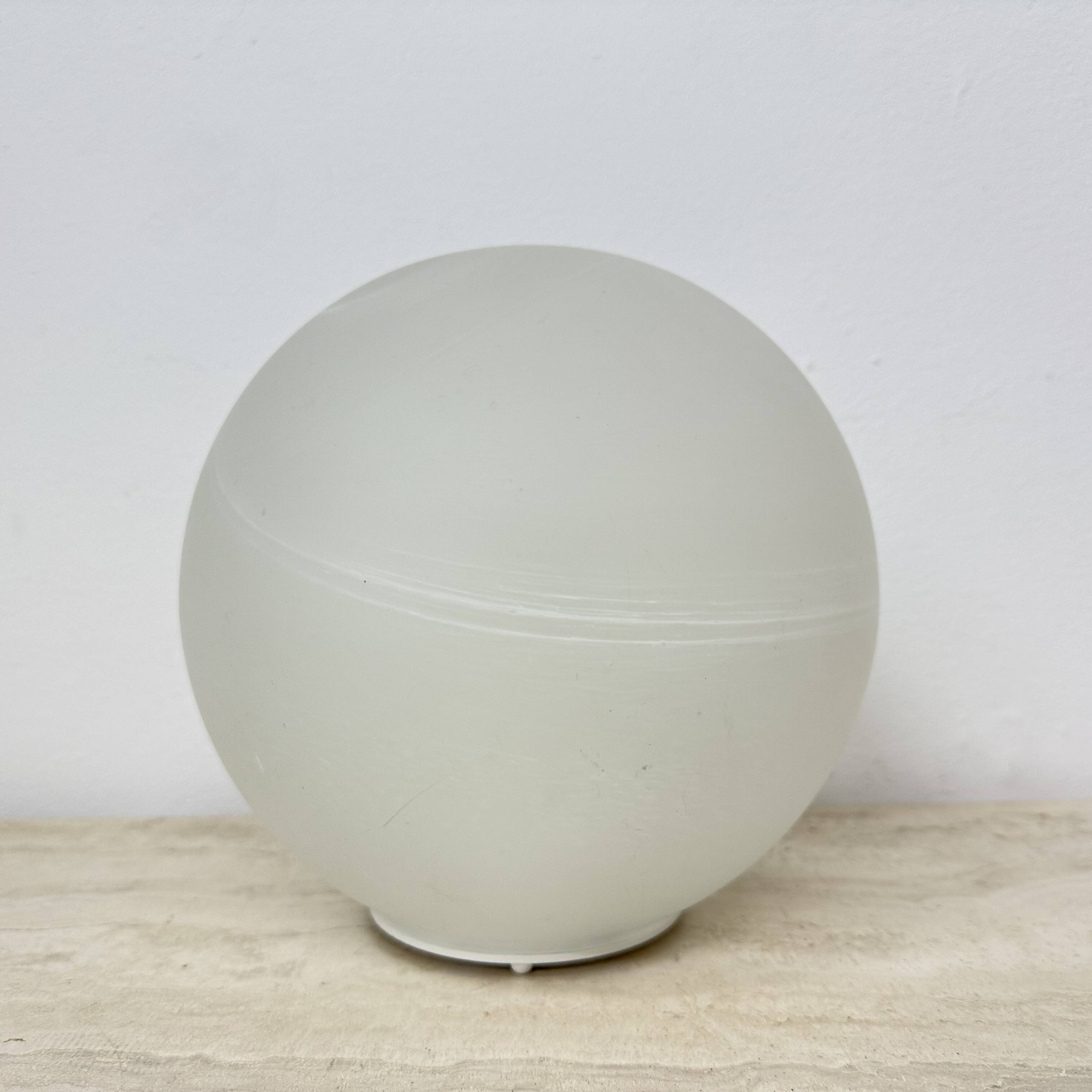 Vintage Wofi leuchten glass table lamp Mars