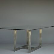 Dining table Sarpi by Carlo Scarpa for Simon Gavina, 1970s.