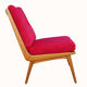Armchair by Hans Mitzlaff for Eugen Schmidt Soloform, German 1950