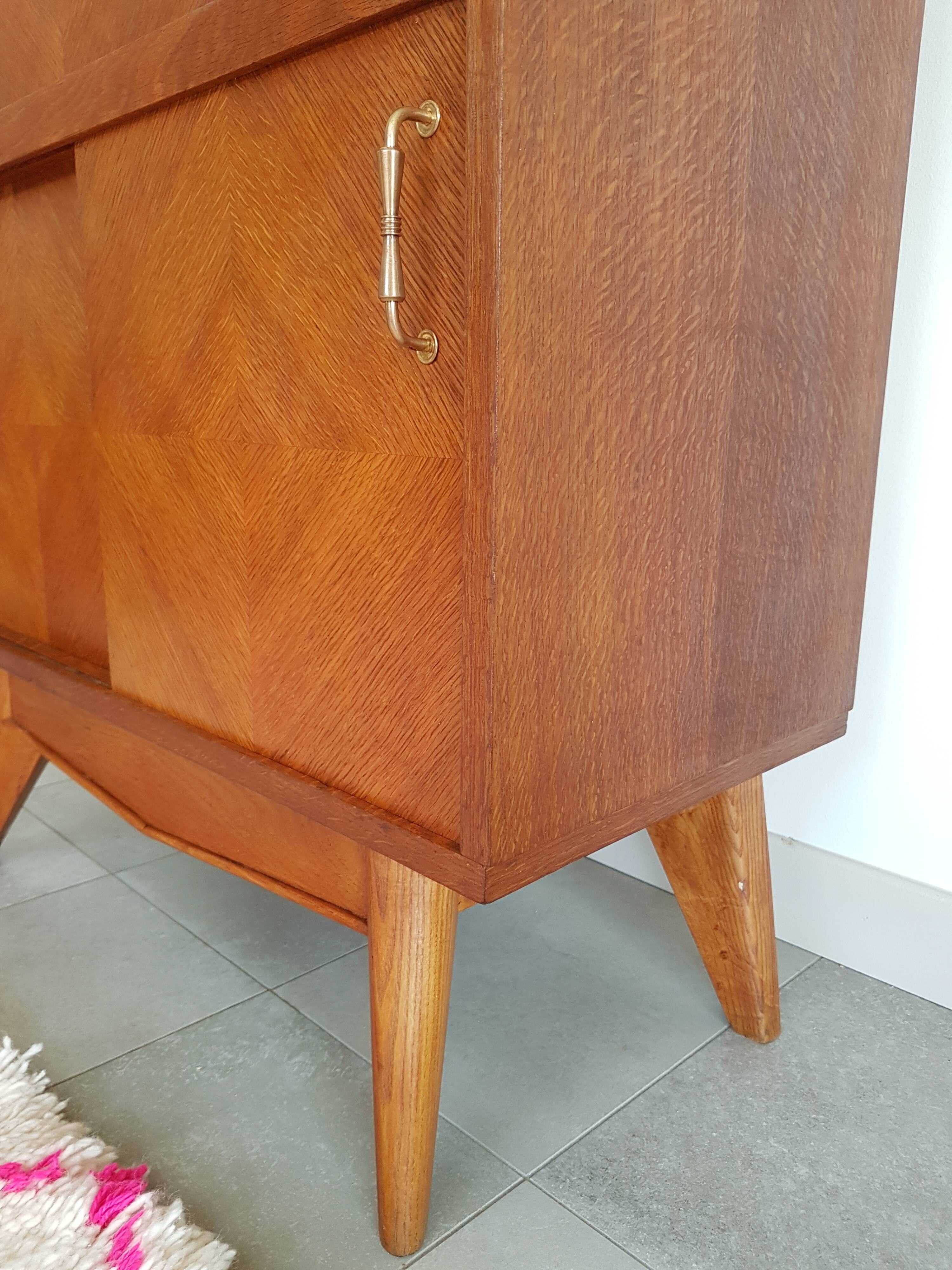 Vintage secretary feet compass
