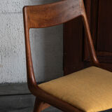 Set of 4 boomerang dining chairs by Alfred Christensen, Denmark 1960