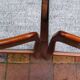 Duo de chaises NF en teck