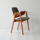 1950s/60s Scandinavian Desk Chair in Wood