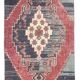 2x7 Small Size Vintage Runner Rug, 69x220Cm