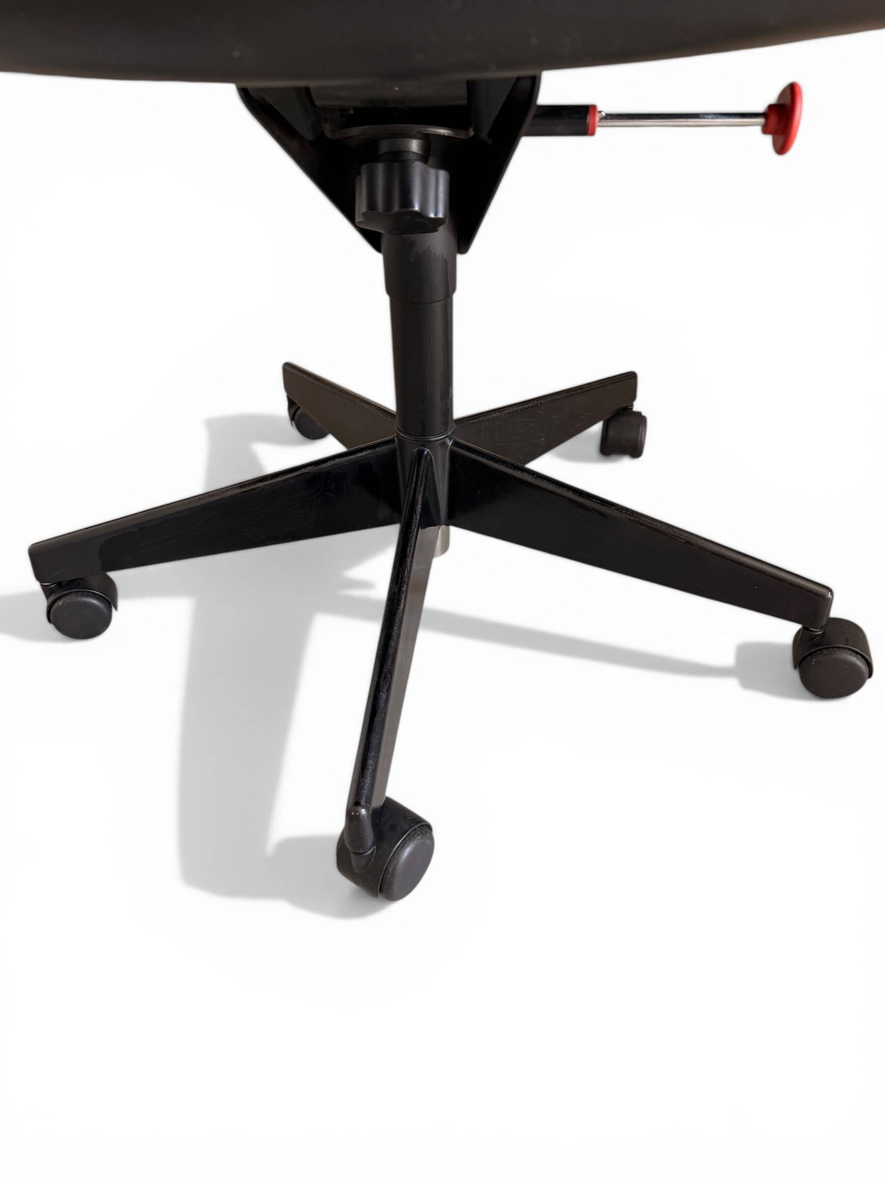 Richard Sapper Office Chair for Knoll - Vintage Black Leather