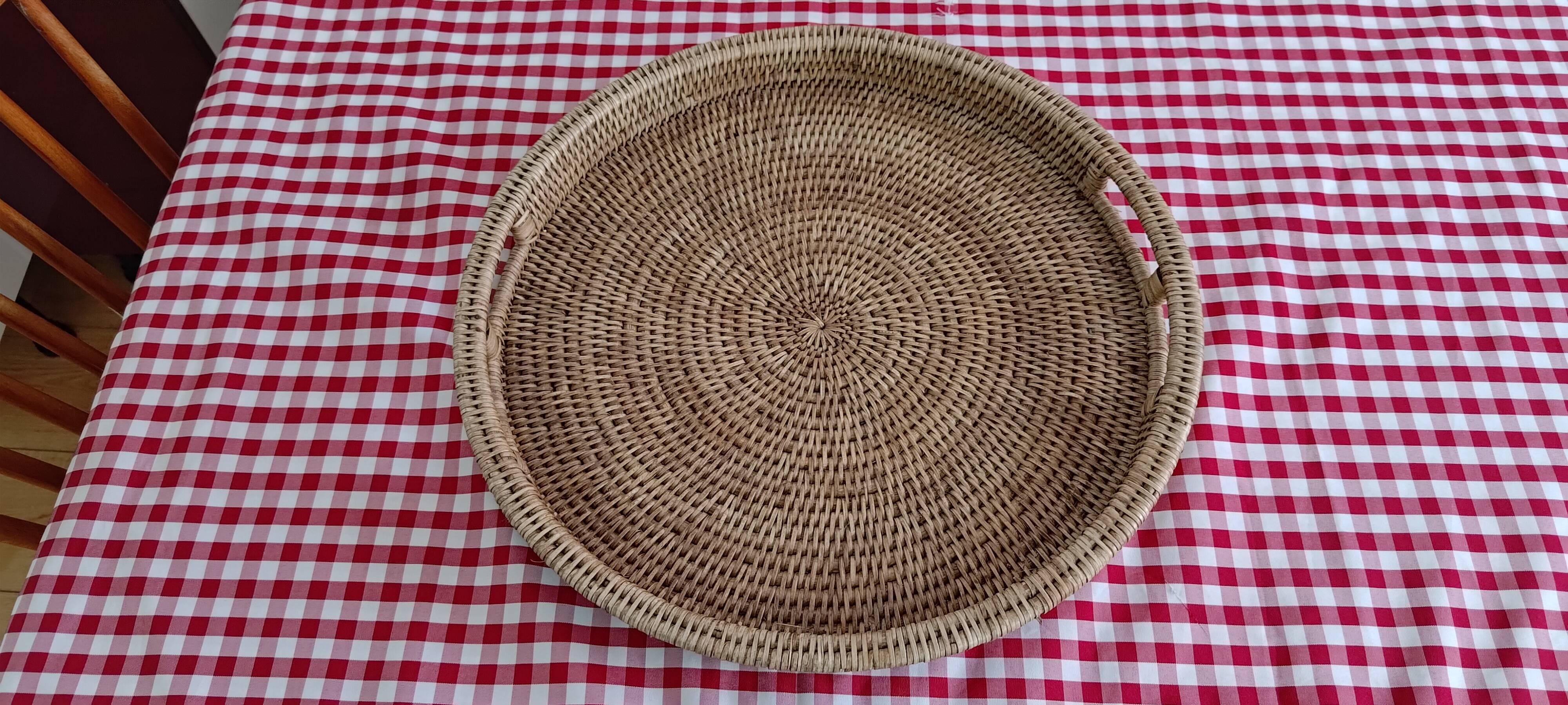 Wicker tray 44 cm