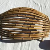 Natural bamboo basket 41cmx29cm