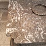 Set of 2 marble coffee tables by Angelo Mangiarotti, 1975