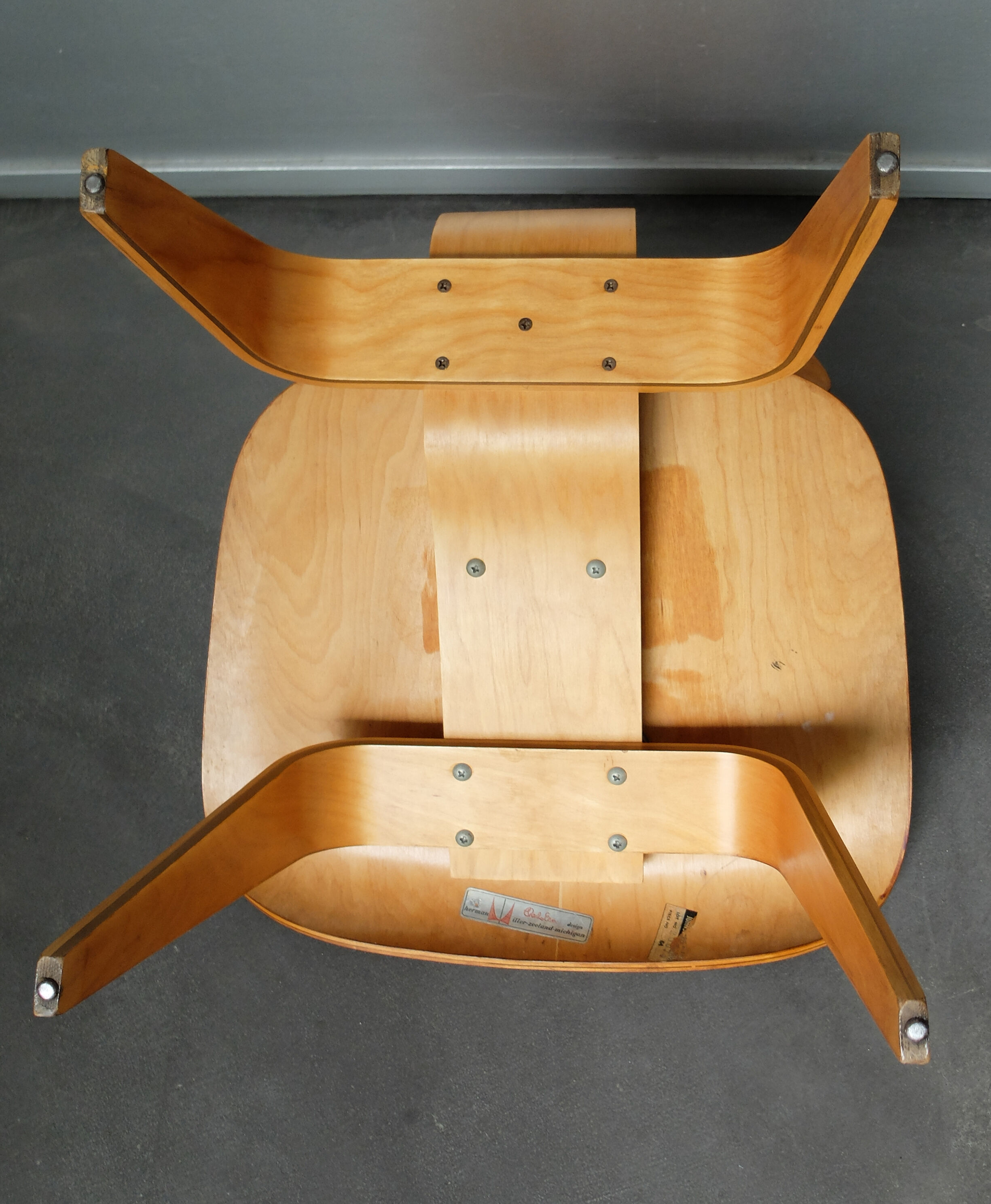 LCW Lounge Chair Wood Charles & Ray Eames for Herman Miller 1950