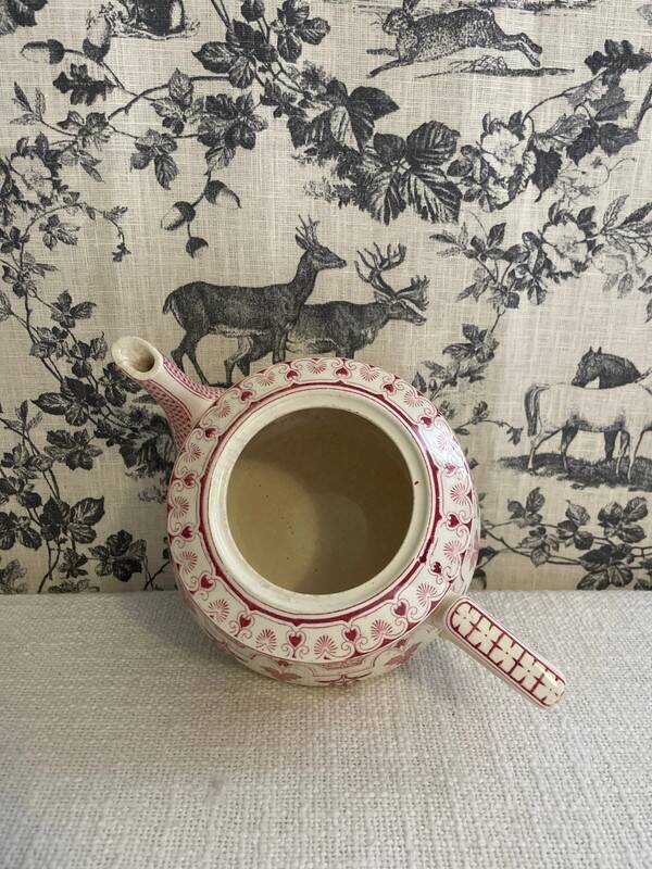 Sarreguemines teapot