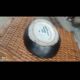 Ceramic ashtray or trinket dish in the shape of a seashell