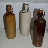 Set of 3 sandstone bottles