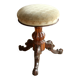 1920s - Antique piano stool - rotatable