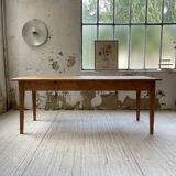 Farm table pine and walnut 2m