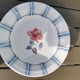 Plat rond creux Digoin Sarreguemines dauphin
