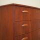 Teak chest of drawers, Danish design, 1970s, production: Denmark