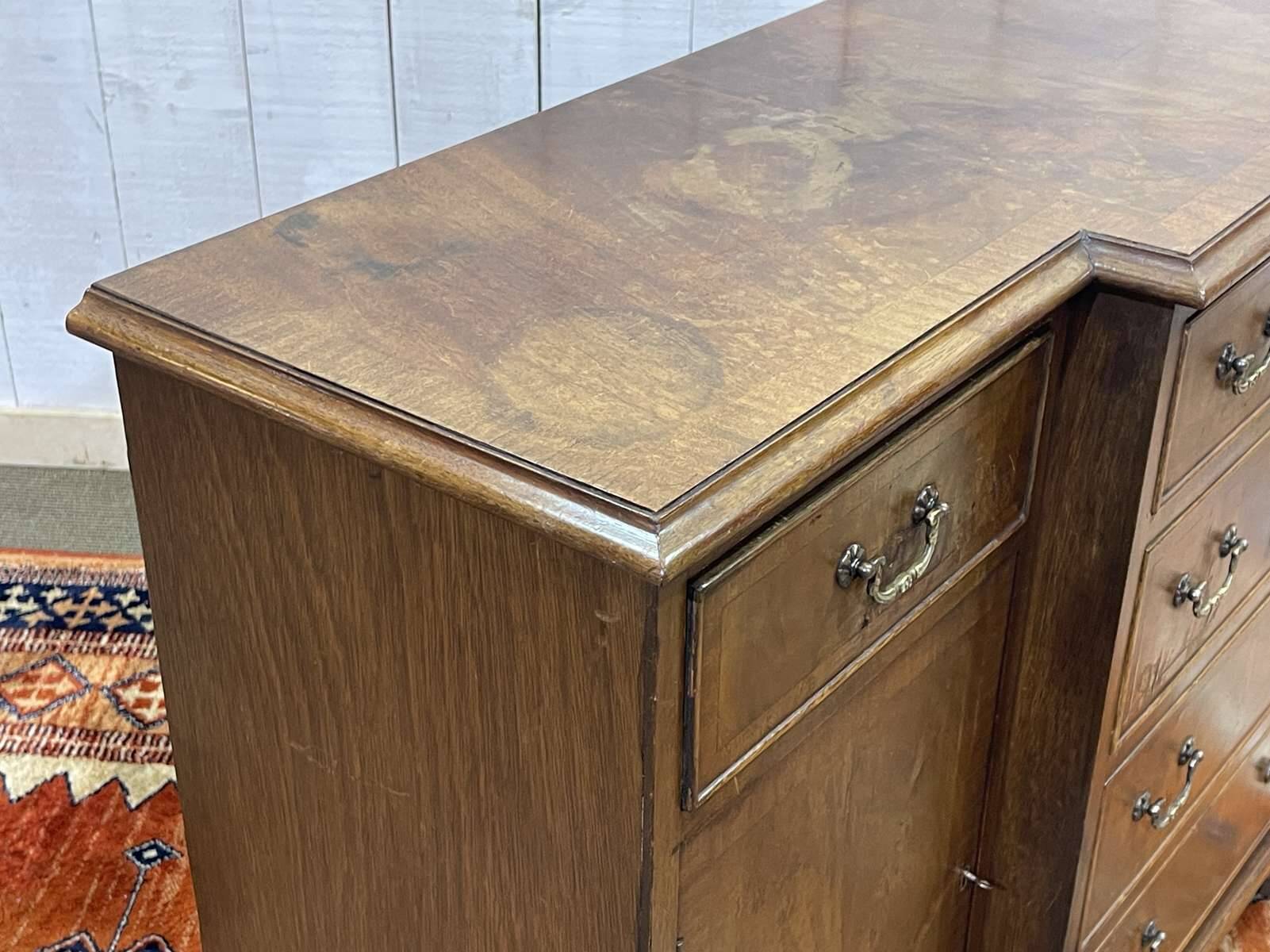 1950s English mahogany sideboard