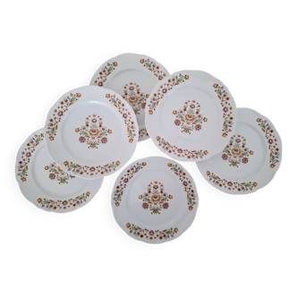 Berry Porcelain Dessert Plates PL France