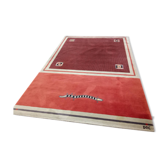 Tapis de Christian Duc pour Toulemonde Bochart modèle carré d'as