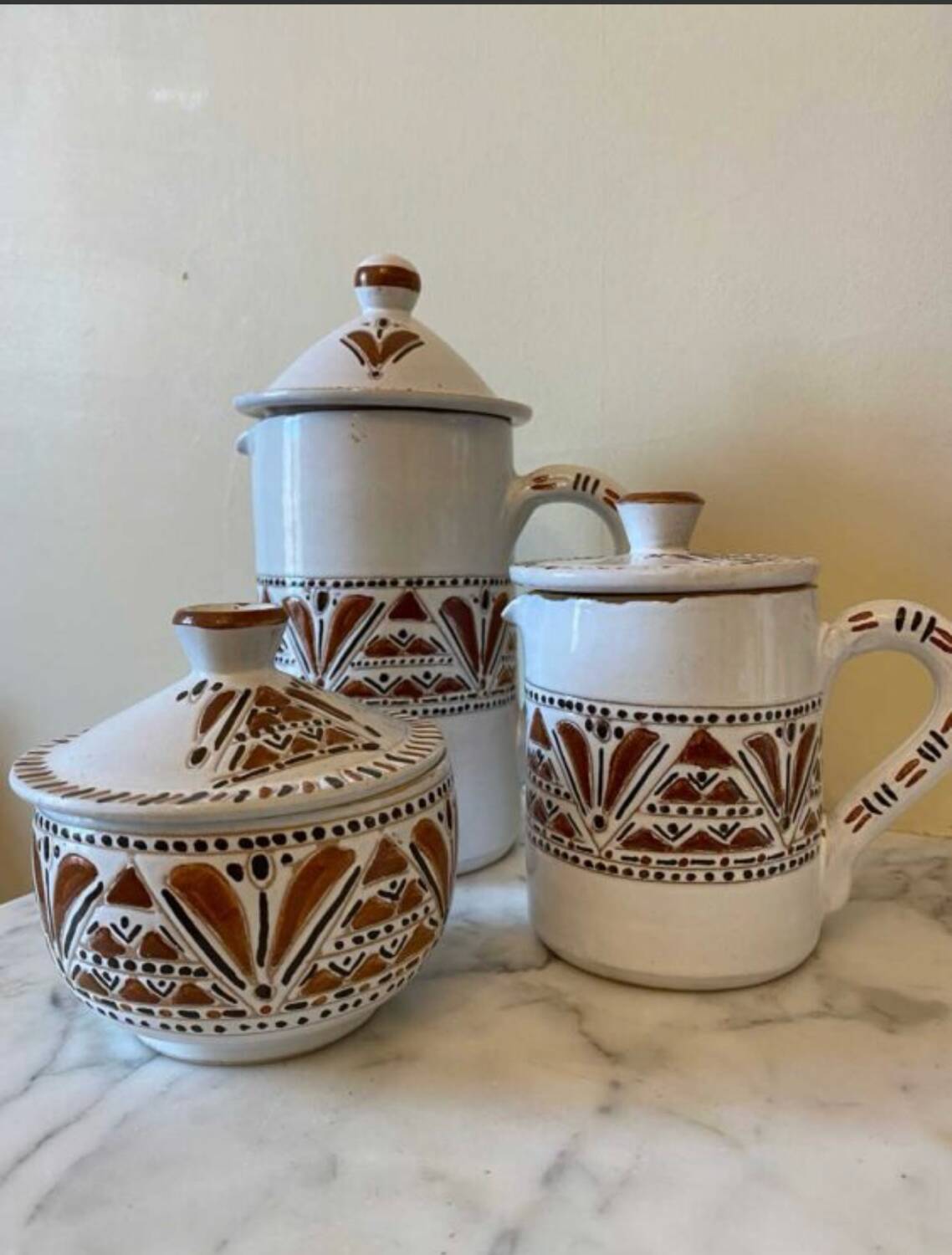 Moroccan tea service