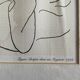 Lithograph by Henri Matisse "Figure draped in a bathrobe" 1929